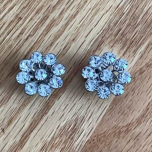 Vintage Crystal Shoe Clips